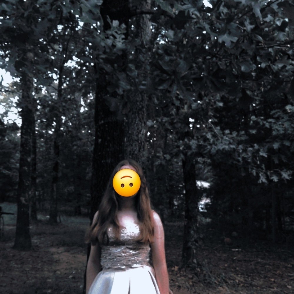 Elegant Gold and White Dress From Emerge
